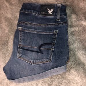 american eagle jean shorts